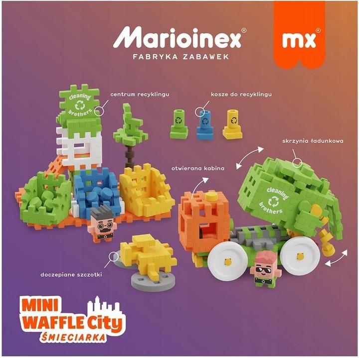 Actual product image Marioinex Waffle mini pads - 148 element mixer