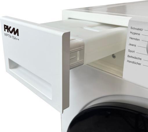 Produktbild PKM Wärmepumpentrockner WPT9-15A++ 9kg wh A++ (9 kg, Wechselbar)