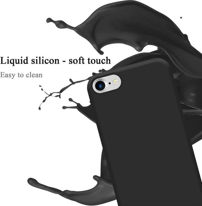 Immagine prodotto Cadorabo Copertura della cassa del silicone liquido TPU (Apple iPhone 7, Apple iPhone SE (seconda generazione))