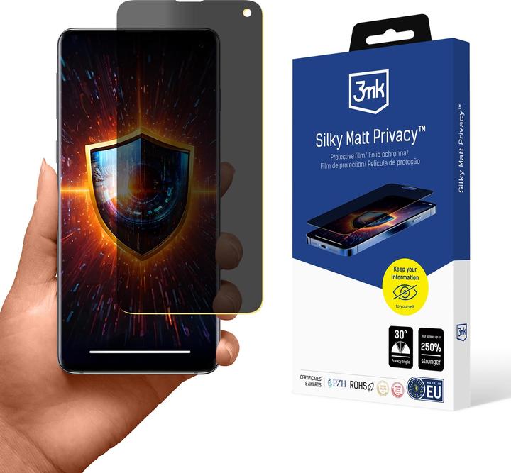 Produktbild 3MK Samsung Galaxy S10 - Silky Matt Privacy (Display, Galaxy S10)