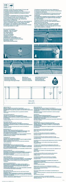 Actual product image Bestway Hydrium (Ø 550 x 130 cm)