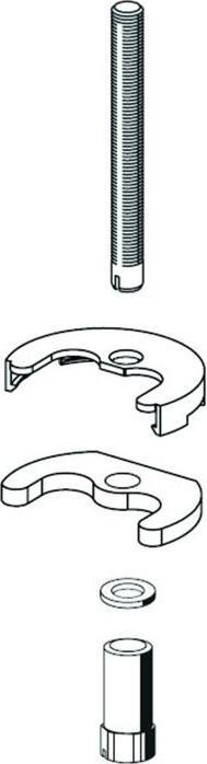 Schell Fixing set for washbasin spout fittings