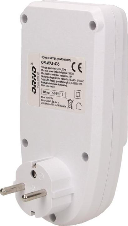 Actual product image Orno OR-WAT-435