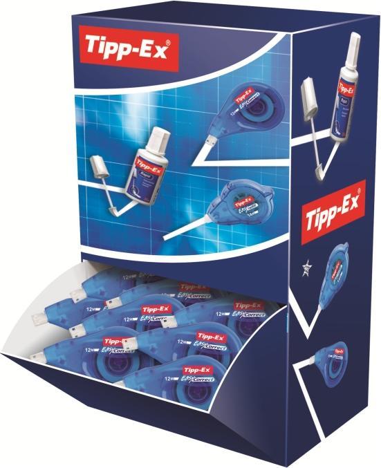 Produktbild Bic Tipp-Ex Easy Refill, Blue, 14 m, 5 mm, Box, 20 pc(s)