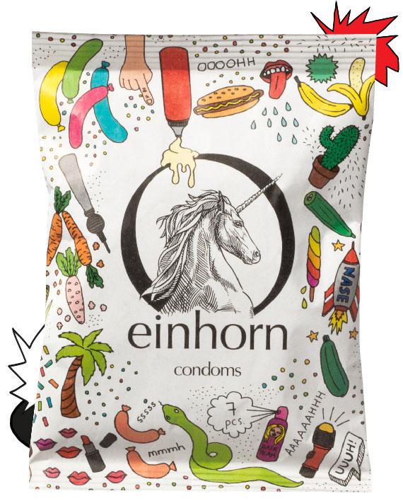 Produktbild Einhorn Condoms Penisgegenstände (7 Stk.)