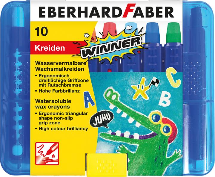 EberhardFaber wax crayon (Multicoloured, 10 x)