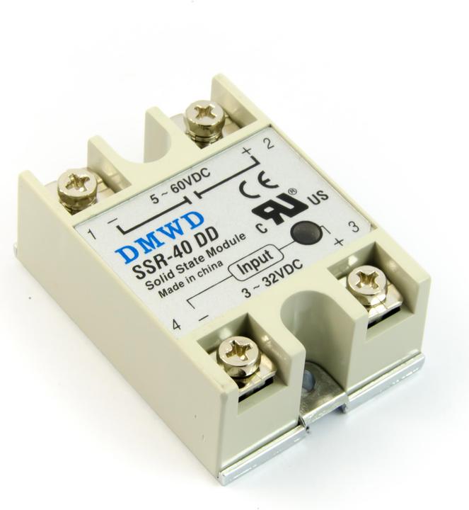 Produktbild Purecrea SSR-40DD 40A Solid State Relais DC zu DC