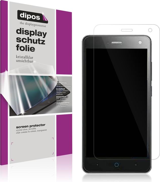 Produktbild Dipos Displayschutzfolie Crystalclear (6 Stück, ZTE Blade L3)