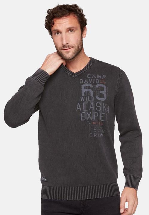 Produktbild Camp David Pullover Strickpullover V-Neck (L)