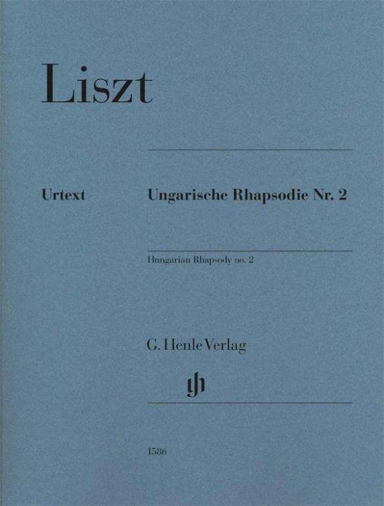 Actual product image Liszt, Franz - Hungarian Rhapsody No. 2 (English, French, German, Peter Jost, Franz Liszt, 2022)