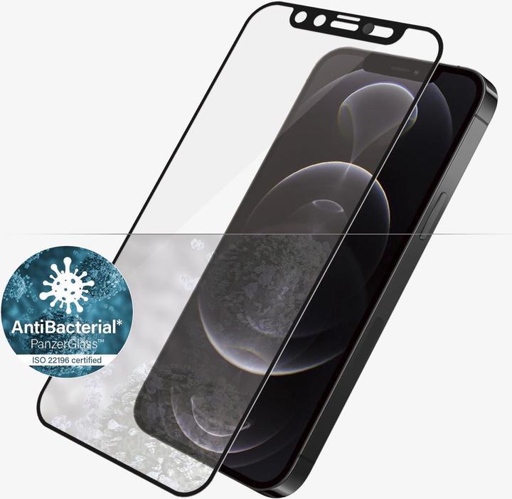 Actual product image PanzerGlass Case Friendly (1 Piece, Apple iPhone 12 Pro, Apple iPhone 12)