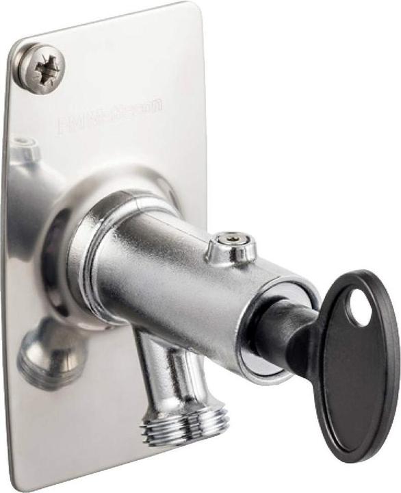 FM Mattsson Post valve FMM key 400mm - with key wall thickness 400mm self draining
