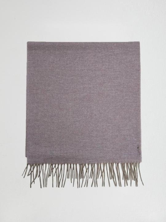 Furnari 100% KaschmirSchal in Pervanche/Hellbeige Farbtönen