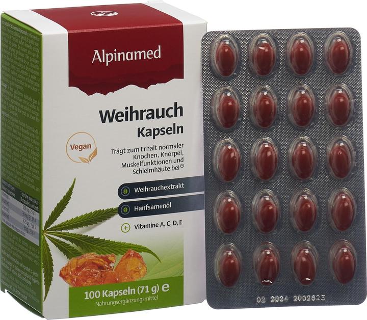 Actual product image Alpinamed Weihrauch (100 Piece, Capsules, 71 g)