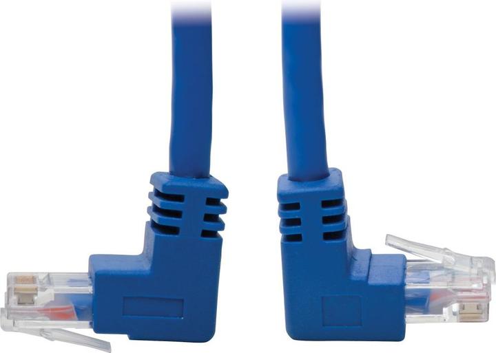 Produktbild Eaton Up/Down-Angle Cat6 Gigabit Molded UTP Ethernet Cable RJ45 Up-Angle M to RJ45 Down-An (U/UTP, CAT6, 0.31 m)