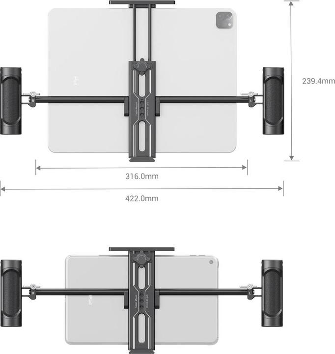 Image du produit SmallRig Tablet Mount with Dual Handgrip for iPad 2929B