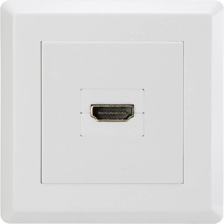 Produktbild Renkforce 1 Port Unterputz HDMI Wandanschlussdose mit Kabel (HDMI)