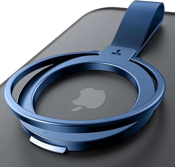 Torras - Ostand Magnetic Ring - 360° Rotatable Stand, Phone Holder/Grip, Easy Attach - Navy Blue
