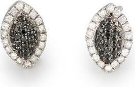 Breuning OHRSCHMUCK - BRILLANT SCHWARZ/Brill. 0,35 Ct. tca- (585, - Gold)