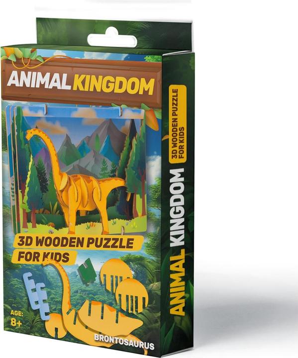 Produktbild Escape Welt Brontosaurus - 3D Holzmodell (19 Teile)