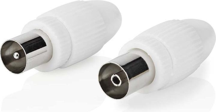 Image du produit Nedis Connecteur IEC (coaxial) Mach o + prise - droite 2 ON (Câble d'antenne)