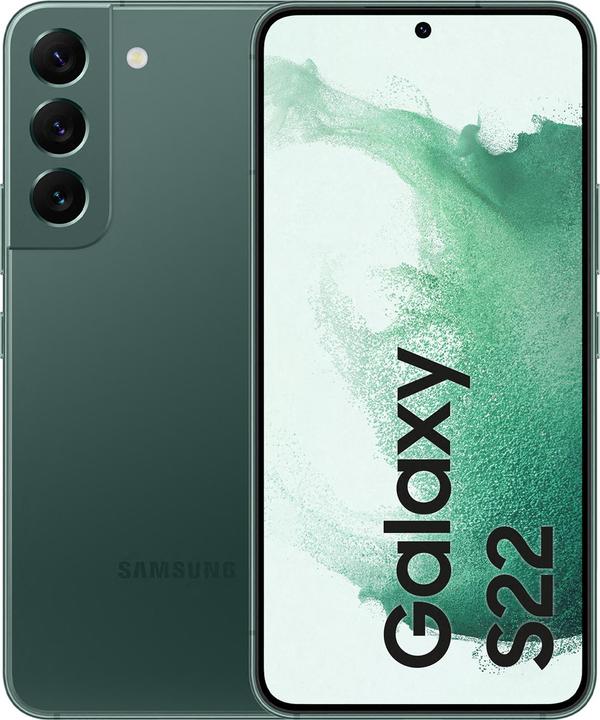 Produktbild Samsung Galaxy S22 (256 GB, Green, 6.10", Dual SIM, 50 Mpx, 5G)