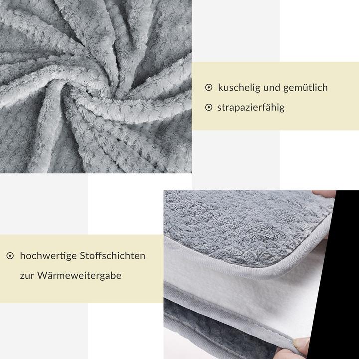 Actual product image Monzana Heated Mattress Pad (150 x 80 cm)
