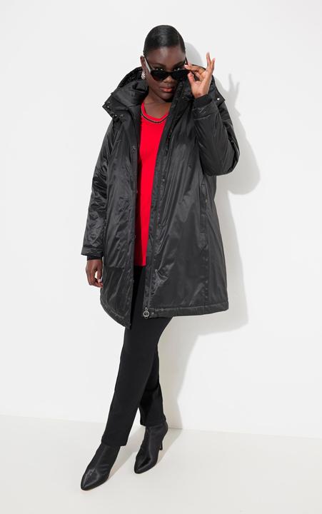 Produktbild Ulla Popken HYPRAR Sympatex-Jacke, wasserdicht, Zipptaschen, Kapuze (50, 52)