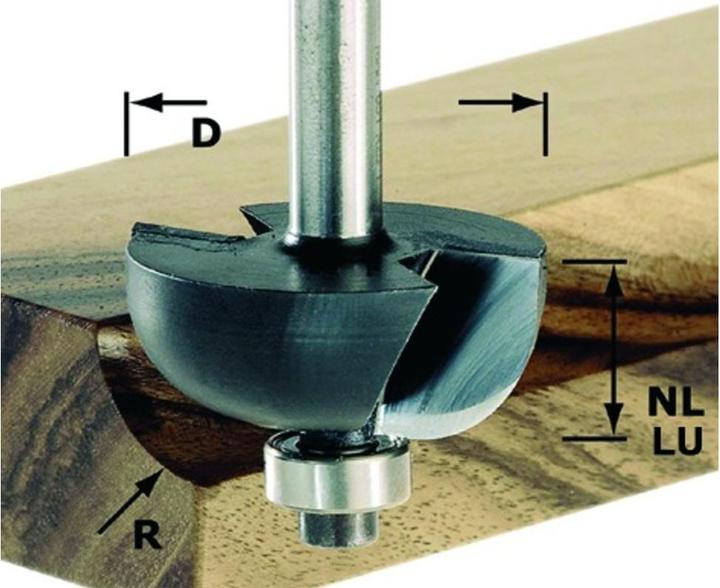 Actual product image Festool Fillet cutter HM, ø 31.7 mm R9.5, sheep