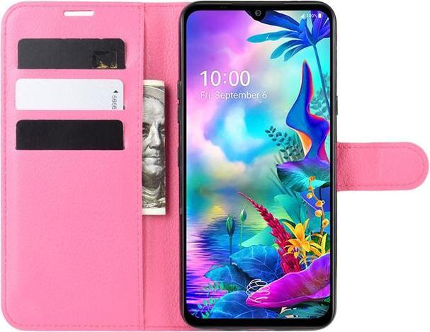 Actual product image MU Classic Litchi Leather Bookcover Series (G8X ThinQ)