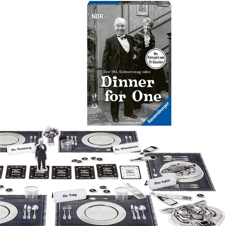 Actual product image Ravensburger Dinner for One (German)