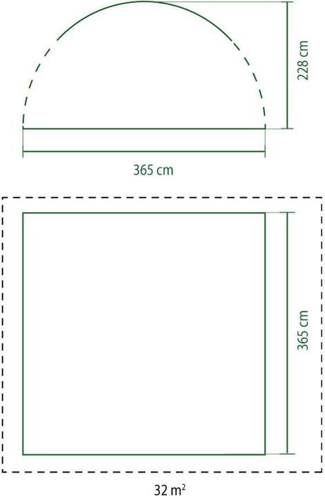 Actual product image Coleman Event Dome Large 3.65 x 3.65 (365 cm, 365 cm)