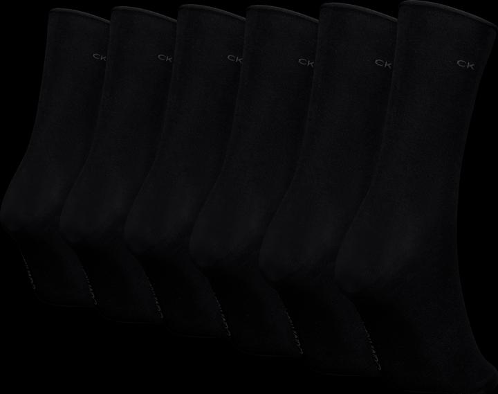 Image du produit Calvin Klein Ck Herren Socke Casual Flat Knit Cotton Carter 6p Ecom (paquet de 6, 43 - 46)