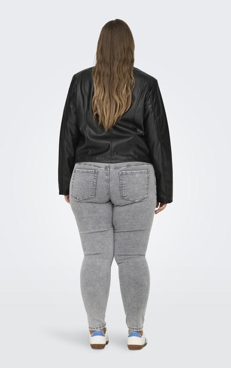 Produktbild Only Bandkragen Curve Jacke Kunstlederjacke (48)
