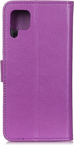 Actual product image MU Classic Litchi Leather Bookcover Series (Samsung Galaxy A42 5G)