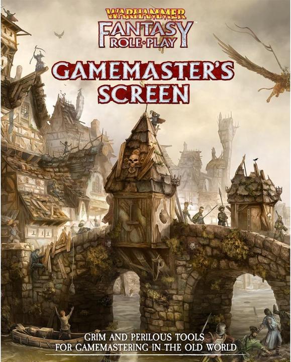 Produktbild FFG Warhammer Fantasy Role-Play - Playmaker's Screen (Französisch)