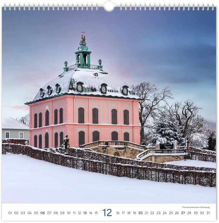 Produktbild Kalender Burgen und Schlsser Sachsen 2026 (30 x 30 cm, Deutsch)