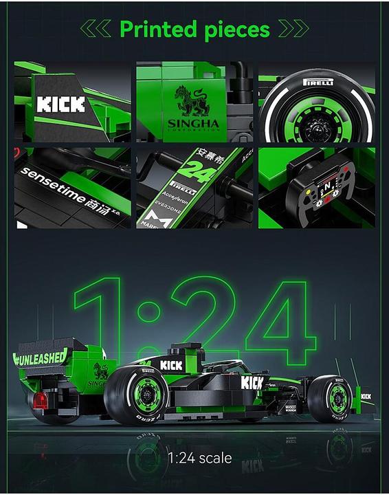 Produktbild Cada Kick Sauber F1 Team C44 - 2024 1:24