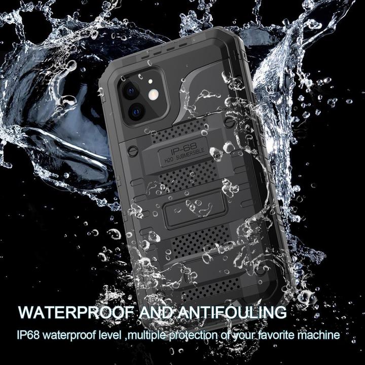 Actual product image Cadorabo Outdoor cover 360 degree protection (Apple iPhone 12)