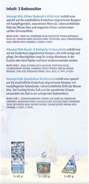 Produktbild Tetesept Spannende Unterwasser Abenteuer (Schaumbad)