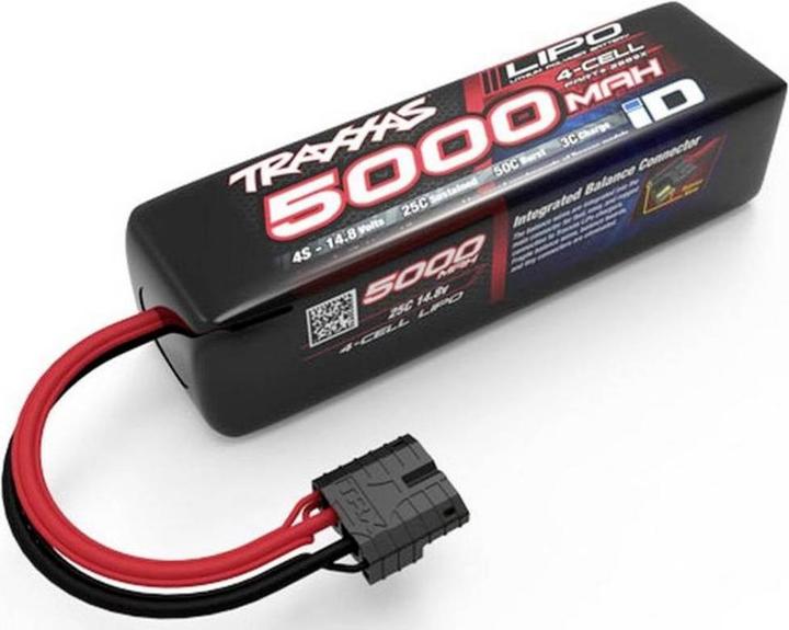Immagine prodotto Traxxas Modello pacco batterie (LiPo) 14.8 V 5000 mAh Numero di celle: 4 25 C Box Hardcase iD (14.80 V, 5000 mAh)