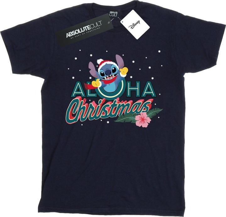 Disney Lilo And Stitch Aloha Christmas TShirt