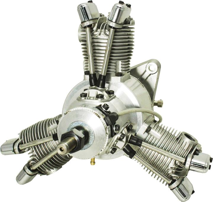 Actual product image Saito FG-60R3 Petrol radial engine