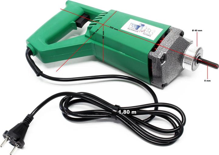 Produktbild Wiltec Elektro-Betonrüttler