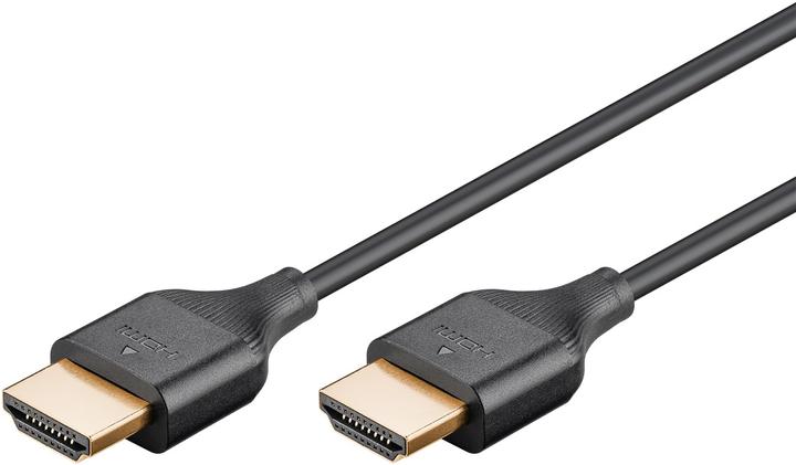 Produktbild Goobay Slim High Speed HDMI-Kabel mit Ethernet (1 m, HDMI)