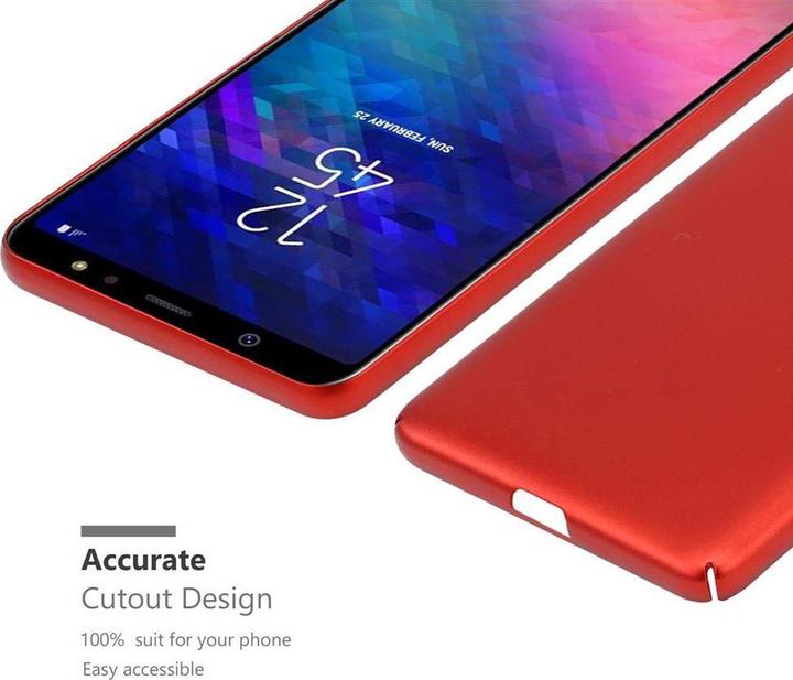 Produktbild Cadorabo Hard Cover Matt Metall Cover (Samsung Galaxy A6+)