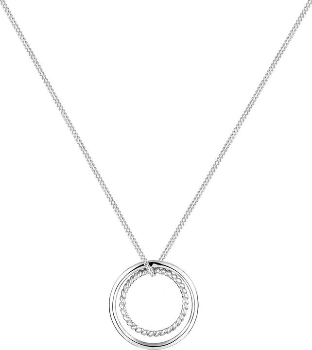 Produktbild Elli Kreis, Bi Color Tri Color, Twisted (925er Sterling Silber, 80 cm)