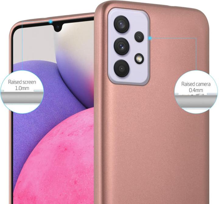 Actual product image Cadorabo TPU Matt Metallic Sleeve (Samsung Galaxy A33 5G)