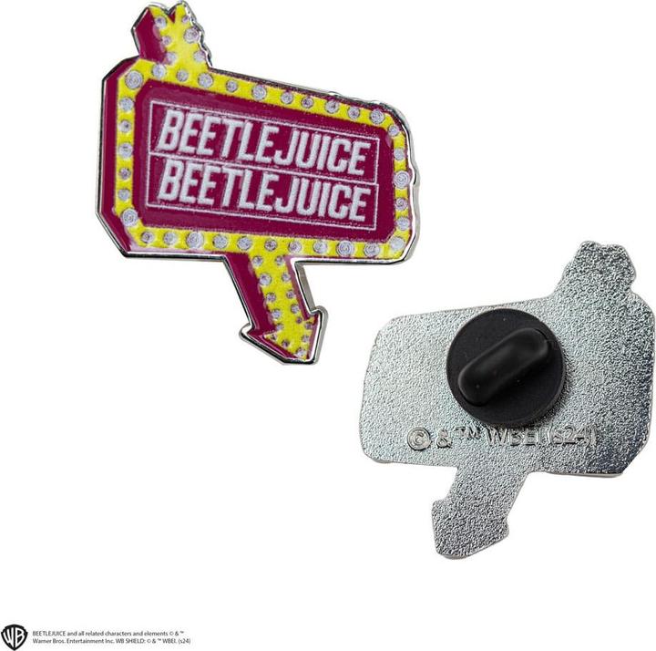 Produktbild Cinereplicas Beetlejuice Ansteck-Pins 2er-Pack Beetlejuice