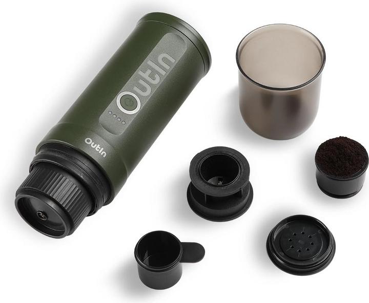 Actual product image No Name OutIn Nano espresso machine green (EU plug)
